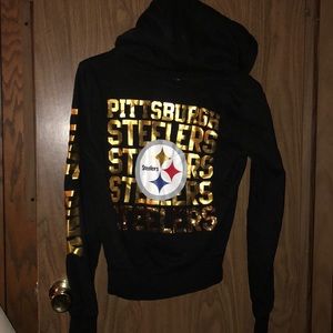 STEELERS PINK ZIP UP